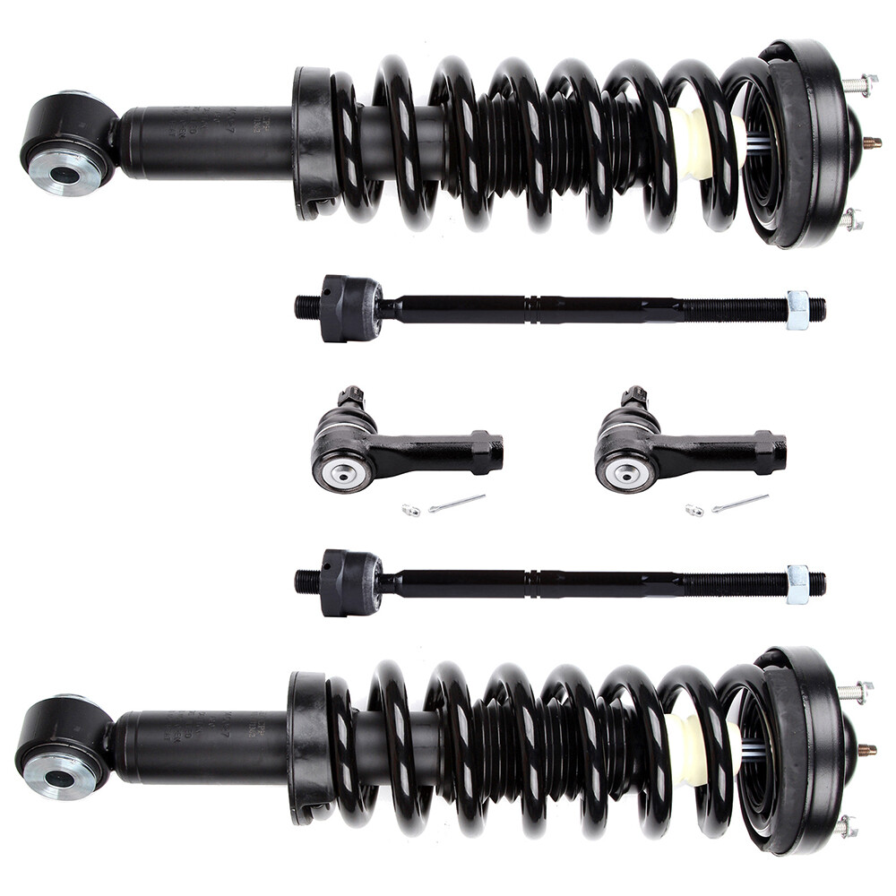 6-Piece Front Quick Strut & Tie Rod End Kit for 2004-2005 Ford F-150 2WD
