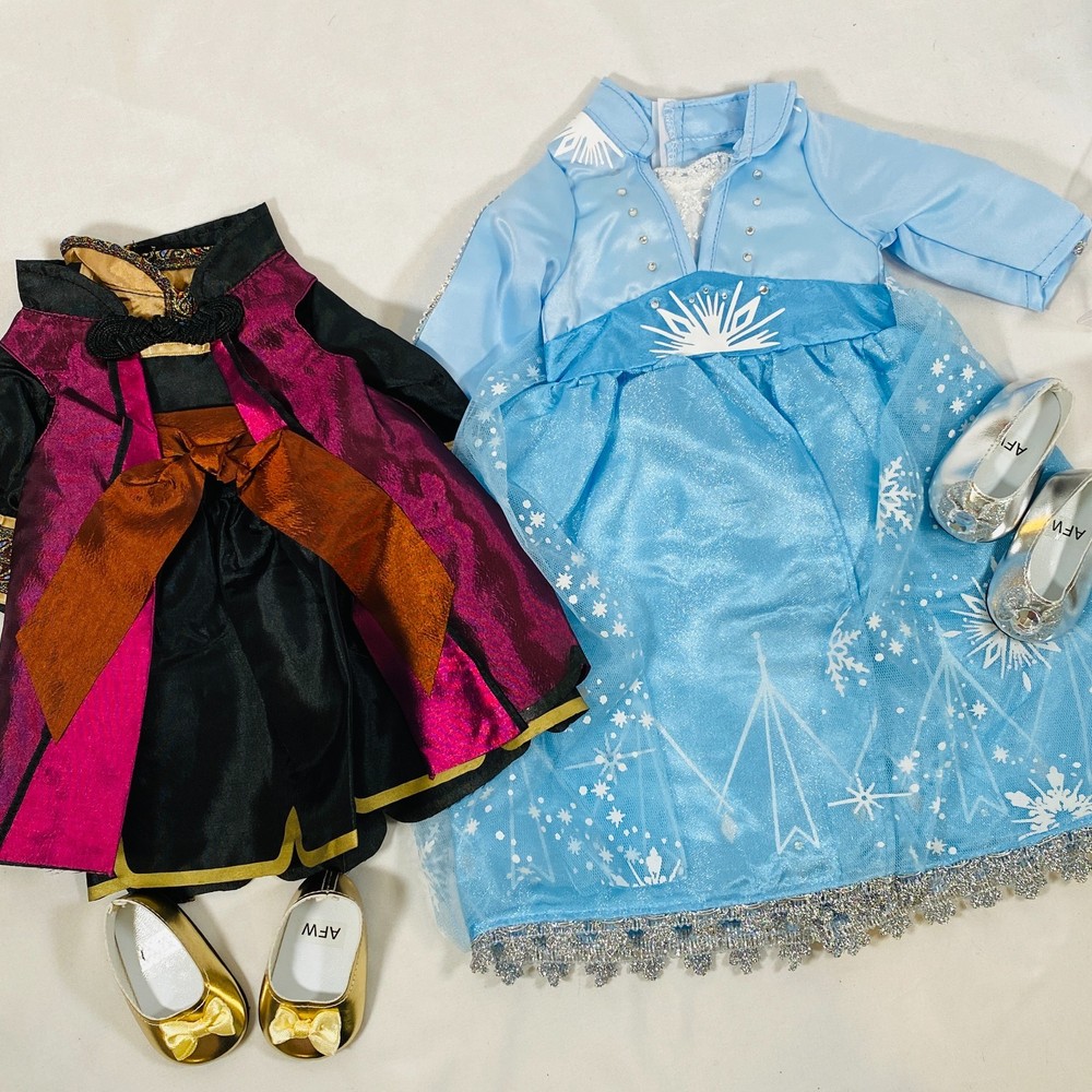 Disney Anna & Elsa Frozen Travel Adventure Dress Set for 18