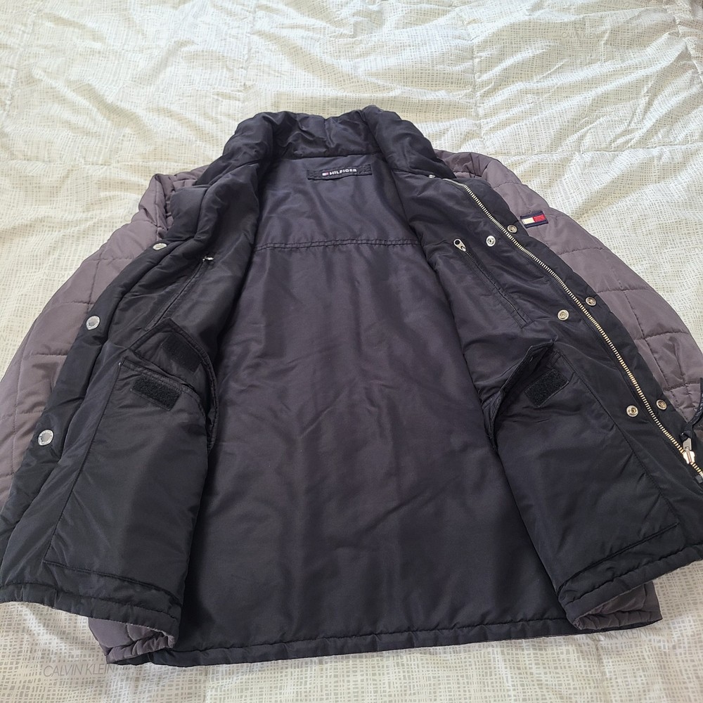 Tommy Hilfiger Men's Large Light Weight Quilted Puffer Jacket Coat EXC COND
