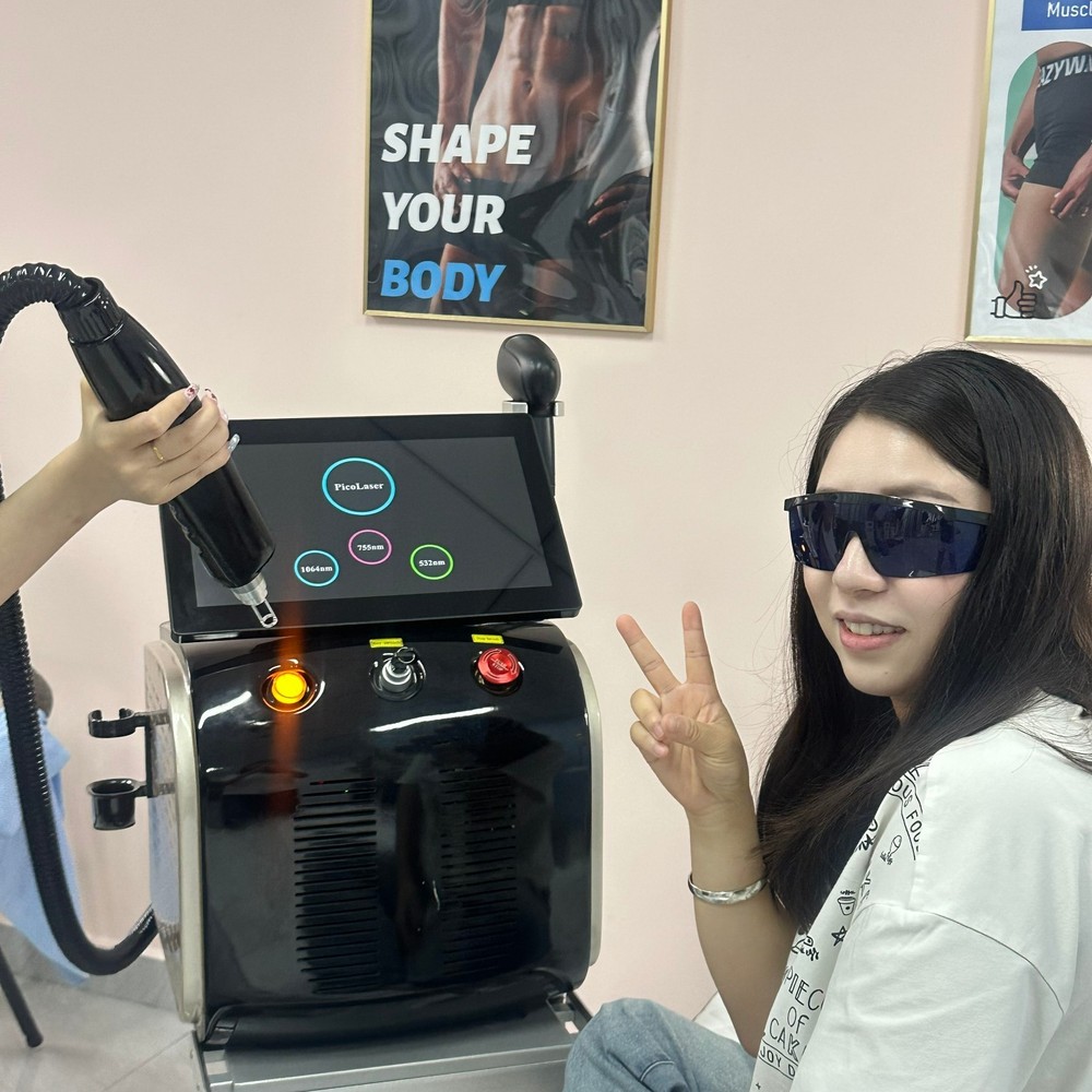 2IN1 diode laser+picosecond | Painless hair removal+tattoo removal free shipping