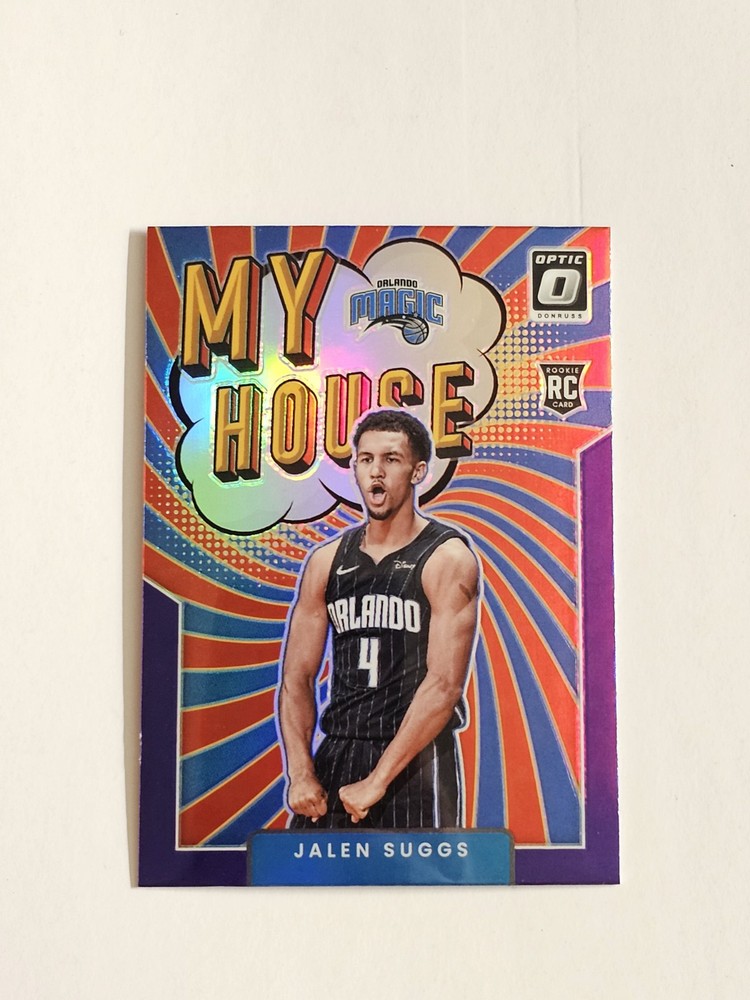 2021-22 Panini Donruss Optic - My House Purple Prizm #20 Jalen Suggs (RC)