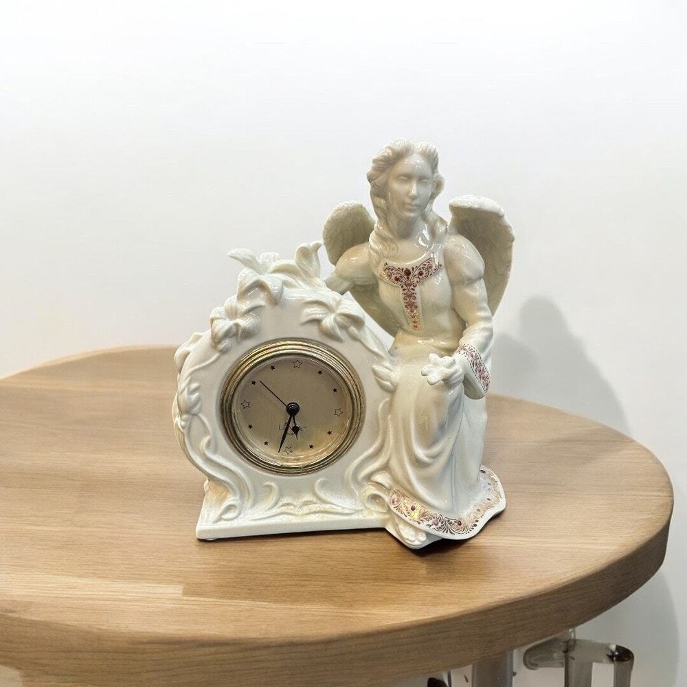 Vintage Lenox China Angel Clock