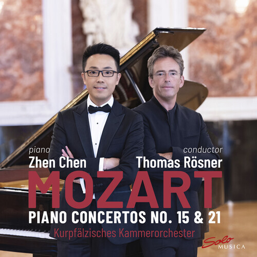 Mozart Piano Concertos No. 15 & 21 Chen Kurpfalzisches Kammerorchester CD 2024