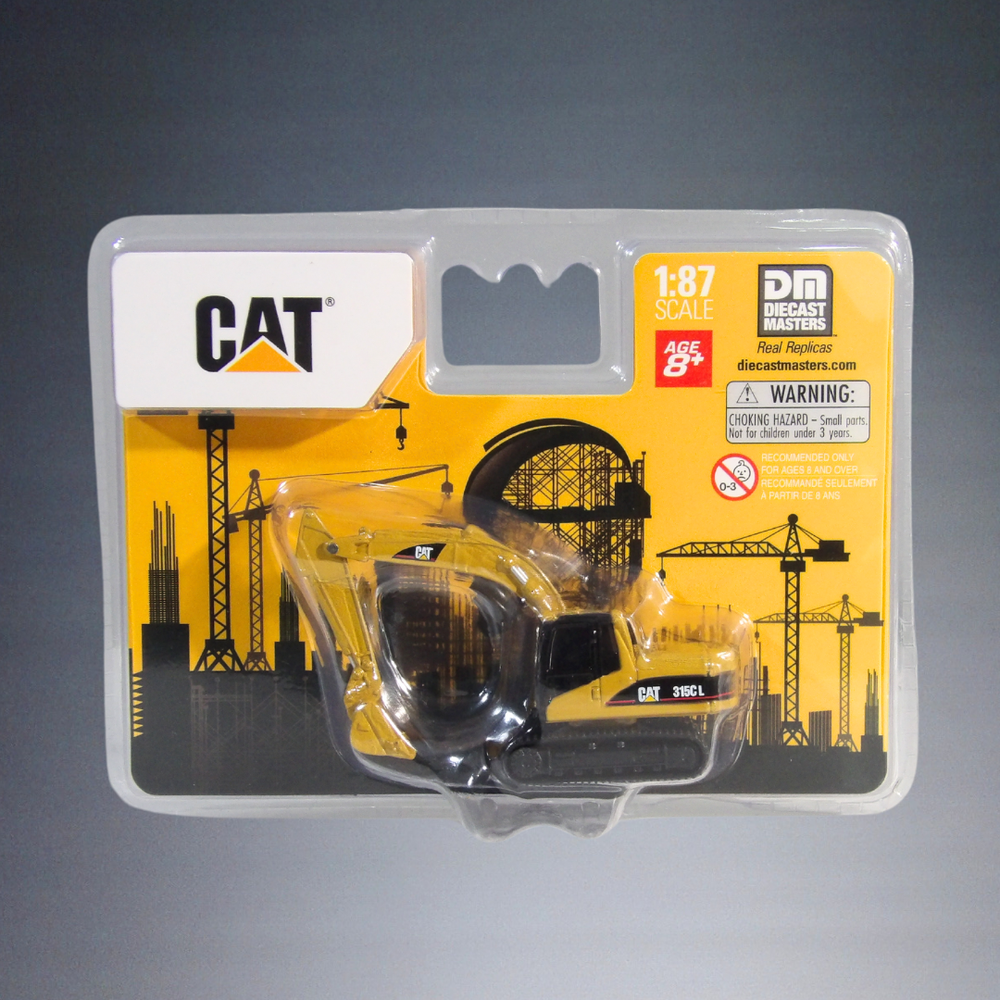 DM DIECAST MASTERS CAT315C HYDRAULIC EXCAVATOR  1:87 CONSTRUCTION VEHICLE #84400