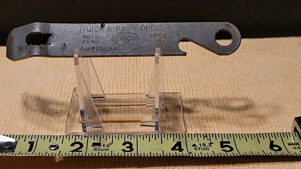 Vintage - CANCO - Can/Bottle Opener Quick And Easy USA