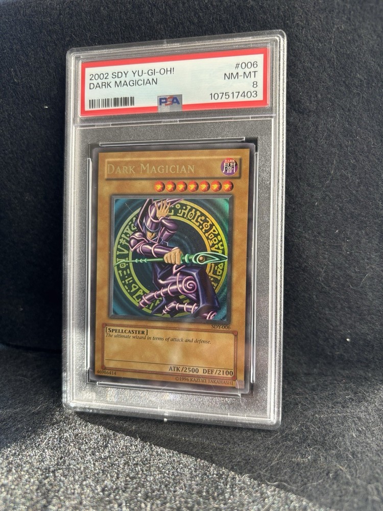 PSA 8 Dark Magician SDY-006 Ultra Rare Unlimited Starter Deck Yugi
