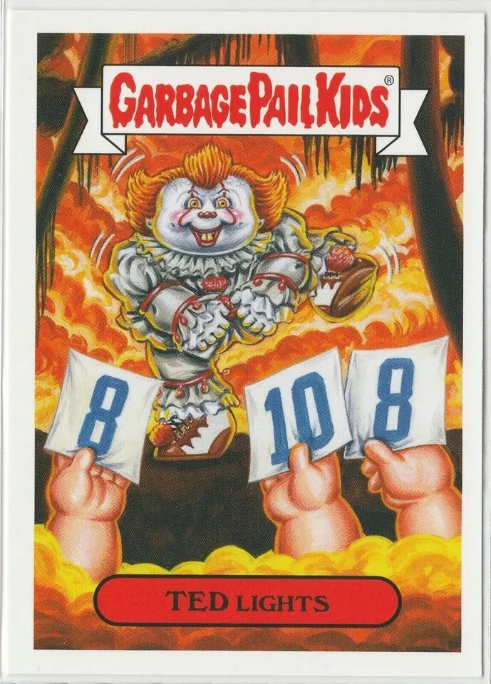 Ted Lights #6b Garbage Pail Kids GPK 2019 Revenge of the Oh Horror-ible