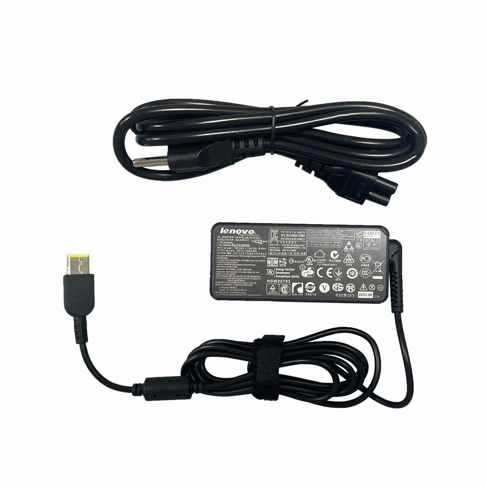 OEM 45W USB ADLX45NDC3A AC Adapter Laptop Charger For Lenovo Thinkpad T440 T440s