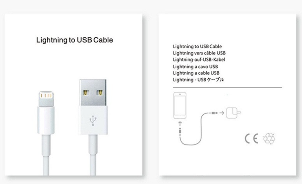 Original USB Fast Charger Cable Cord For iPhone 14 13 12 11 Pro Max X 8 7 6s lot