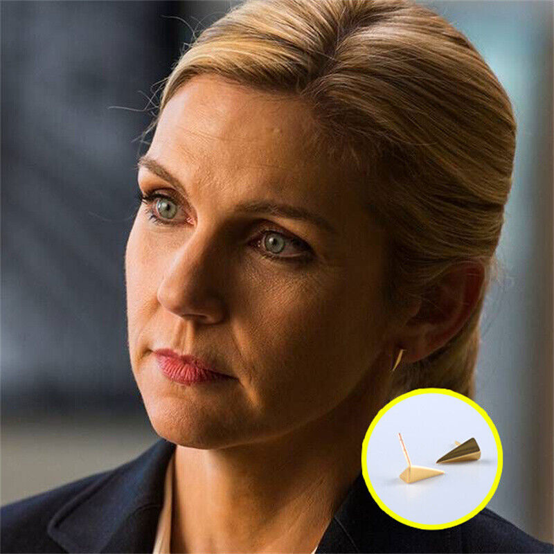 Kim Wexler Better Call Saul Gold Plated Stud Earrings for Women