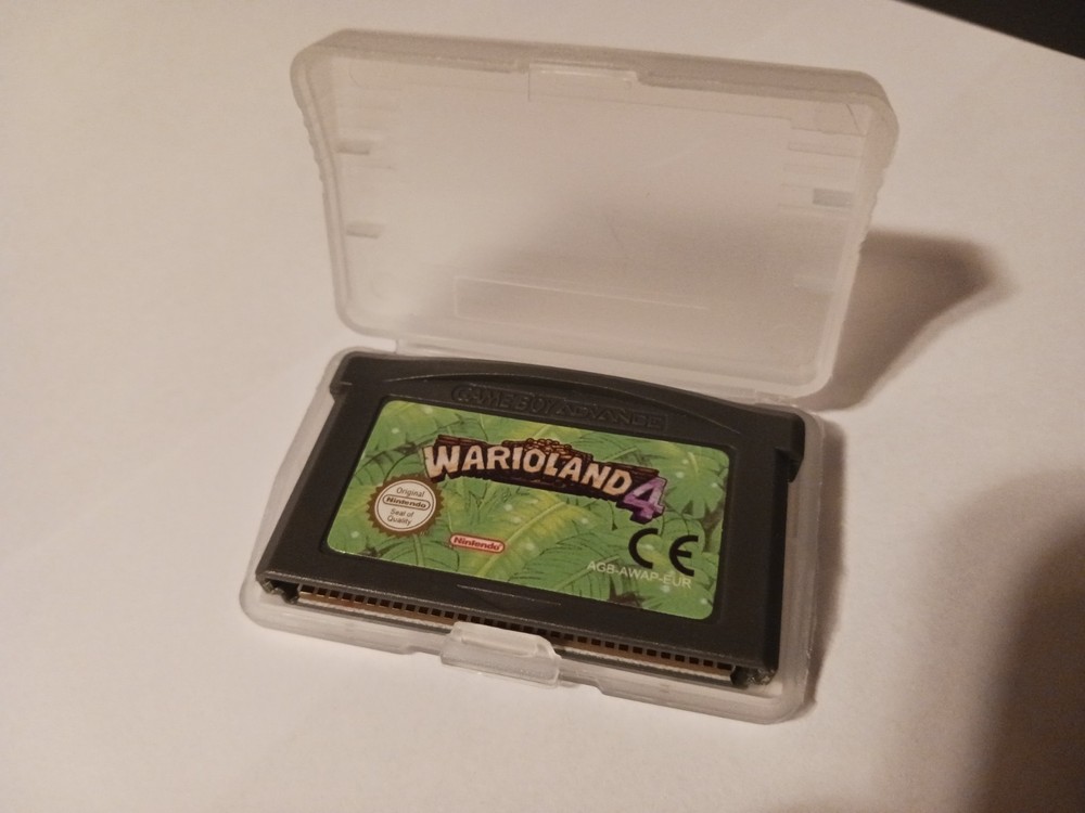 WarioLand 4 (Nintendo Game Boy Advance, GBA) TESTED AND WORKS PERFECTLY