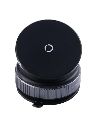 Sturdy Magnetic Car Phone Mount with Vacuum Suction & Shock-Proof Grip