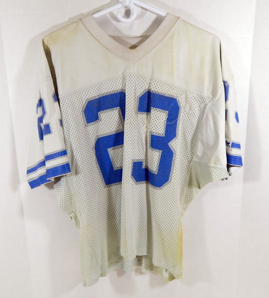 1980s Detroit Lions #23 Game Used White Jersey DP12786