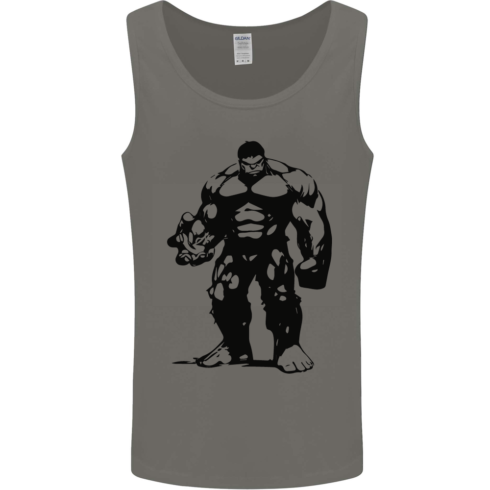 Muscle Man Gym Training Top Bodybuilding Mens Vest Tank Top