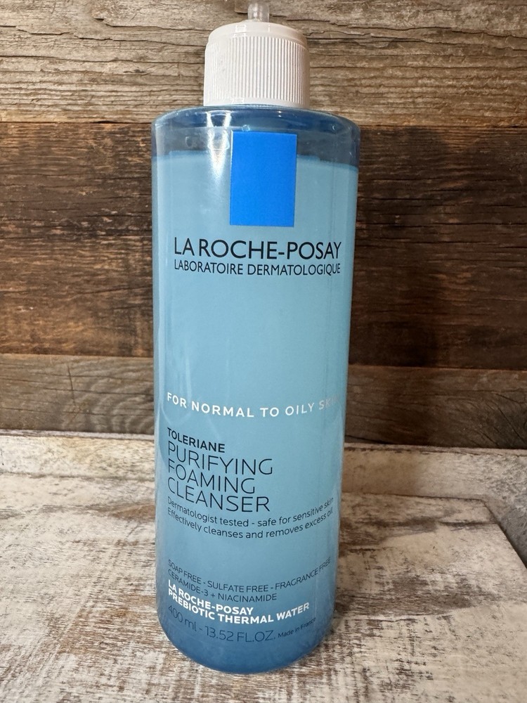 La Roche-Posay Toleriane Purifying Foaming Facial Cleanser – 13.5 oz Broken Pump
