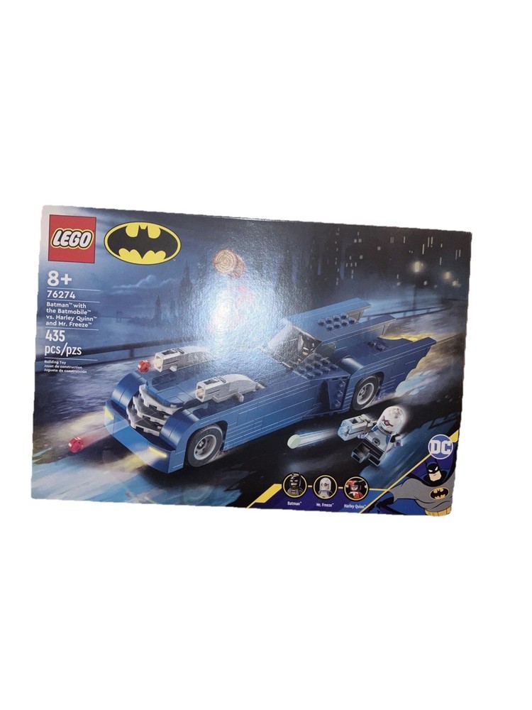 LEGO DC Batman Batmobile vs Harley Quinn Mr Freeze Factory Sealed