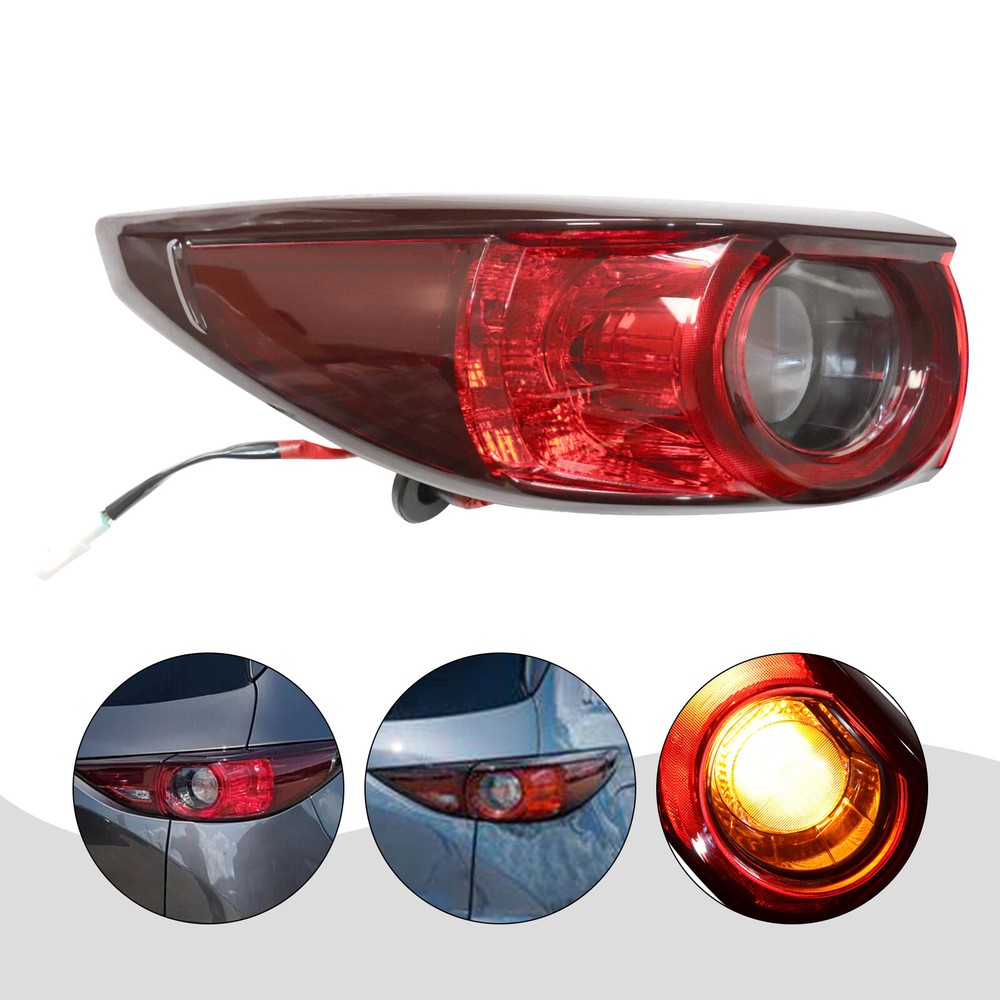 For 2017-2021 Mazda CX-5 CX5 Rear Lamp LED Left Driver Outer Tail Light Side