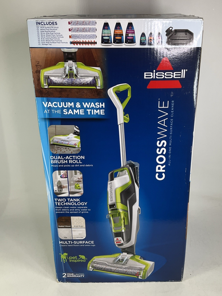 NEW Bissell Crosswave All In One Multi-Surface Cleaner Vacuum Corded 1785P