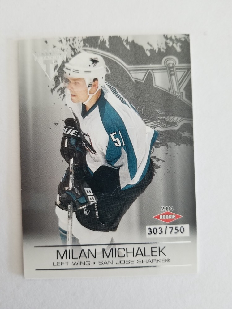 2003-04 Pacific Titanium Milan Michalek RC 136/750 Private Stock