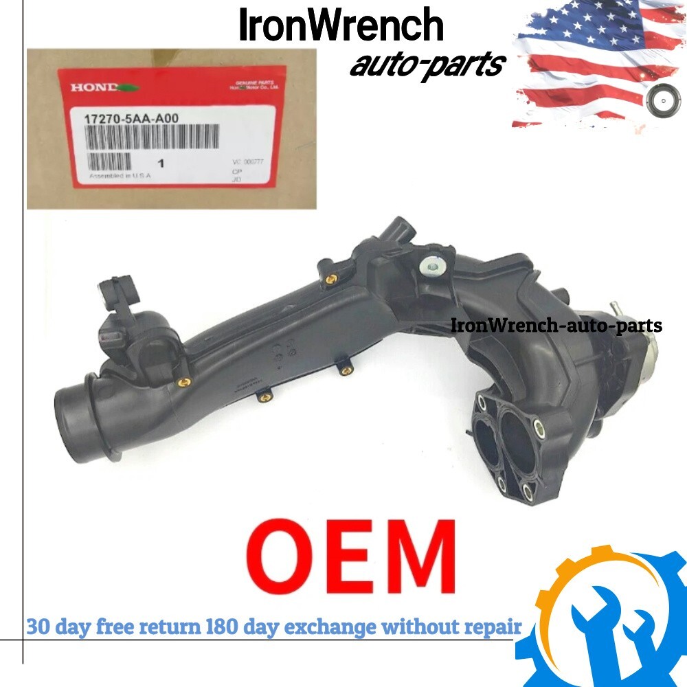 OEM Turbocharger Charge Air Pipe Joint for 2017-2021 Honda Civic 1.5L 17270-5AA-H00