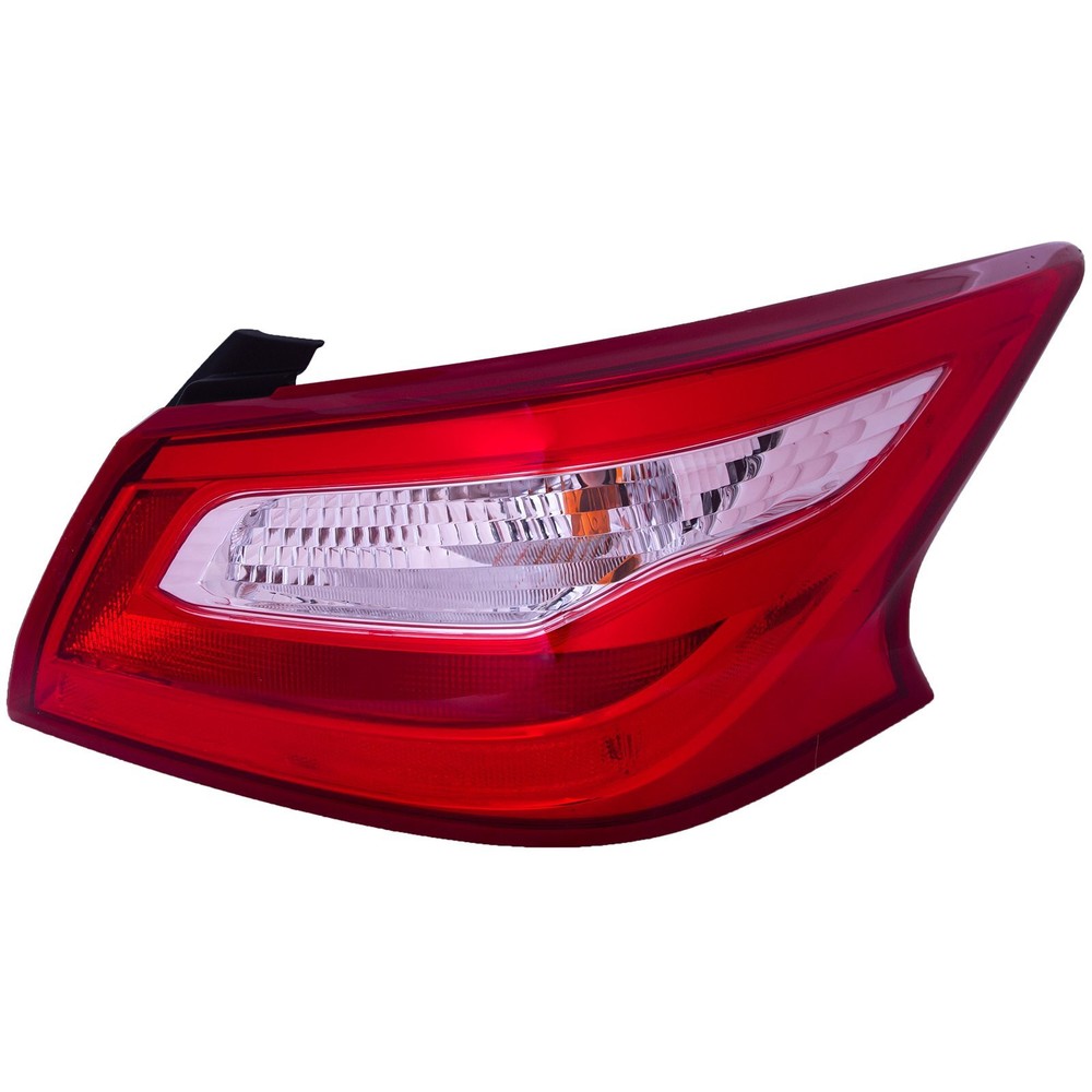 2016-2017 Nissan Altima Right Outer Tail Light Brake Lamp Red Clear Lens