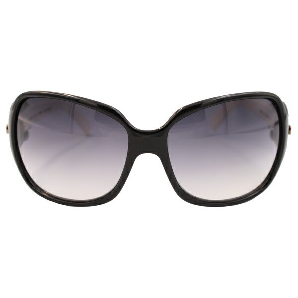 Fendi FF Logo Sunglasses in White Black with Gold Hardware FS384 D4539