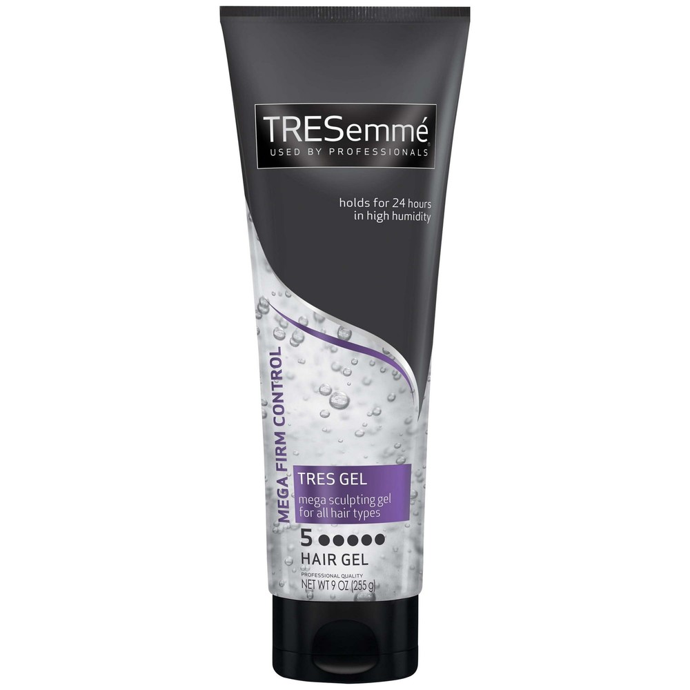 TRESemme Tres Two Mega Frizz Control Hair Styling Gel, Unisex 9oz (12 Pack)