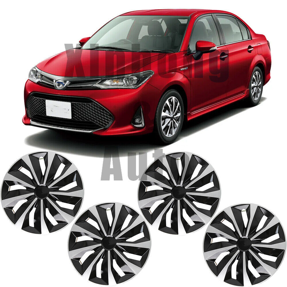 16 Inch Snap-On Hubcap Set of 4 for Toyota Corolla Steel Rims