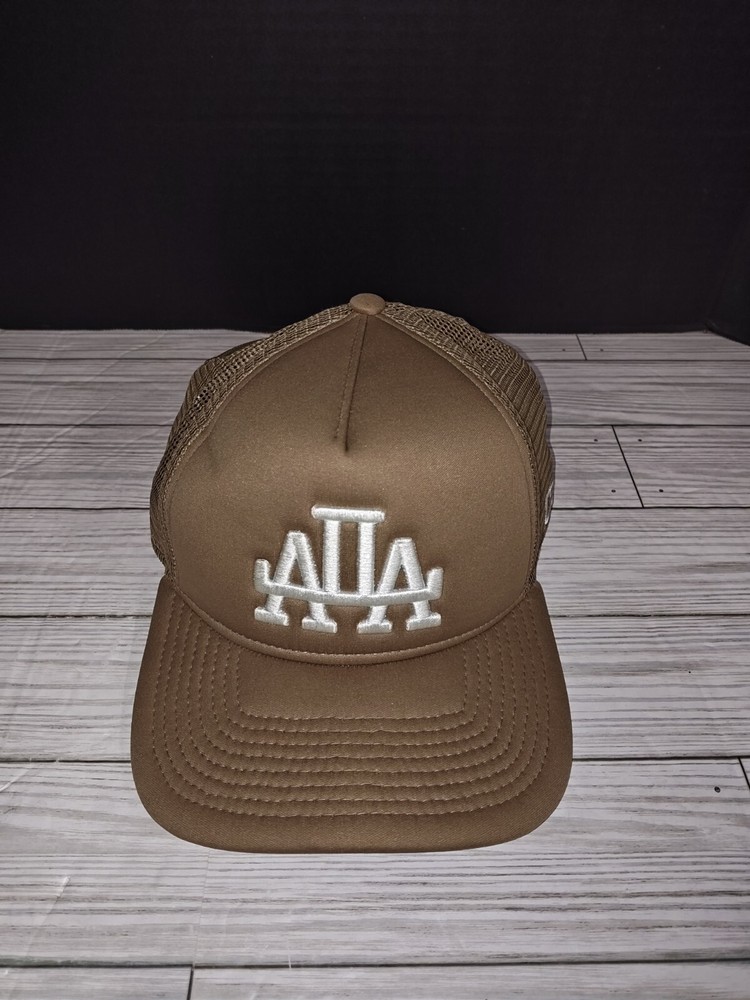 New Era 9Forty LA Dodgers Double Graphic Adjustable Snapback Trucker Hat Cap