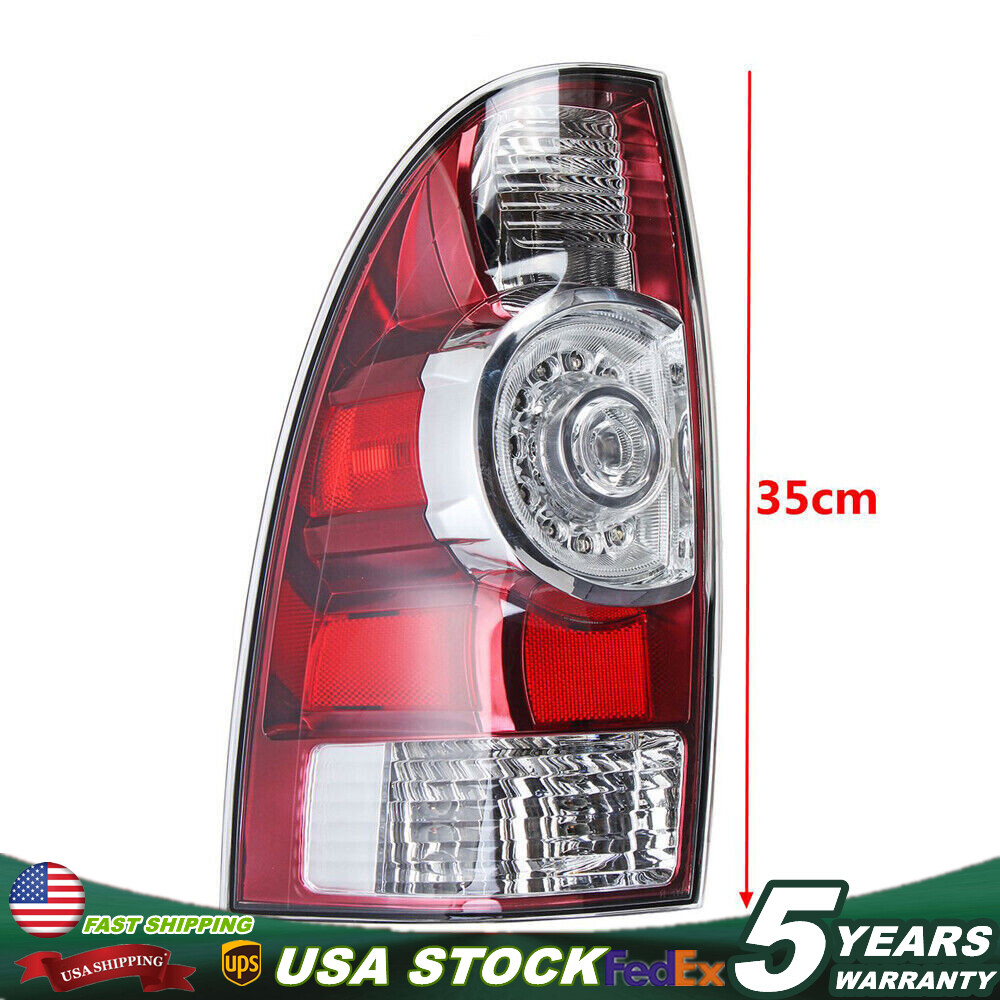 2005-2015 Toyota Tacoma Left Driver Side LED Red Tail Light Brake Lamp