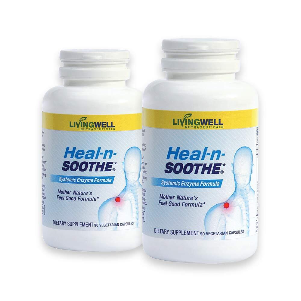 HEAL-N-SOOTHE Natural Joint Support Supplement - Proteolytic Enzymes for Maximum