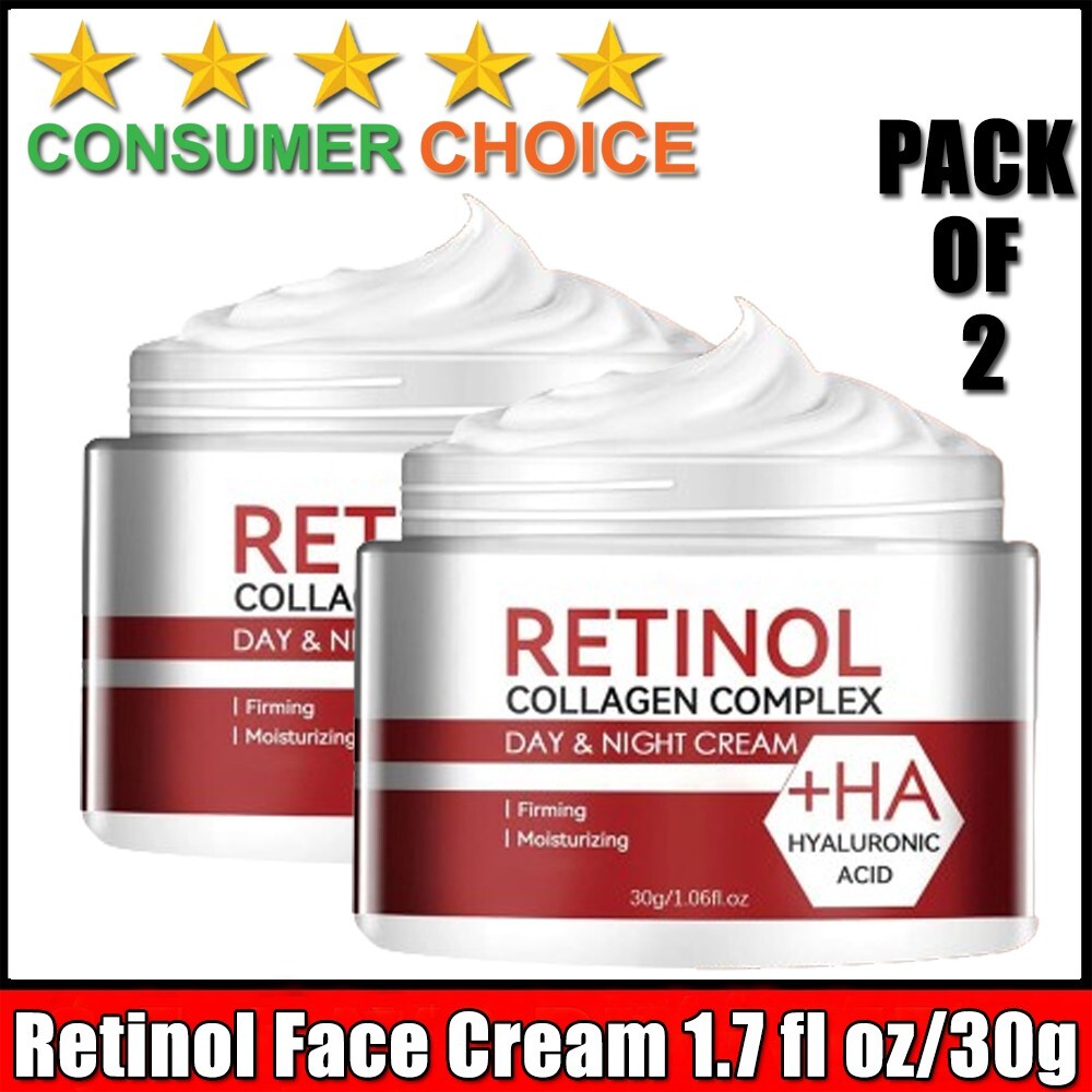 Anti Aging Face & Neck Cream for Men & Women - 1 oz Wrinkle Repair  