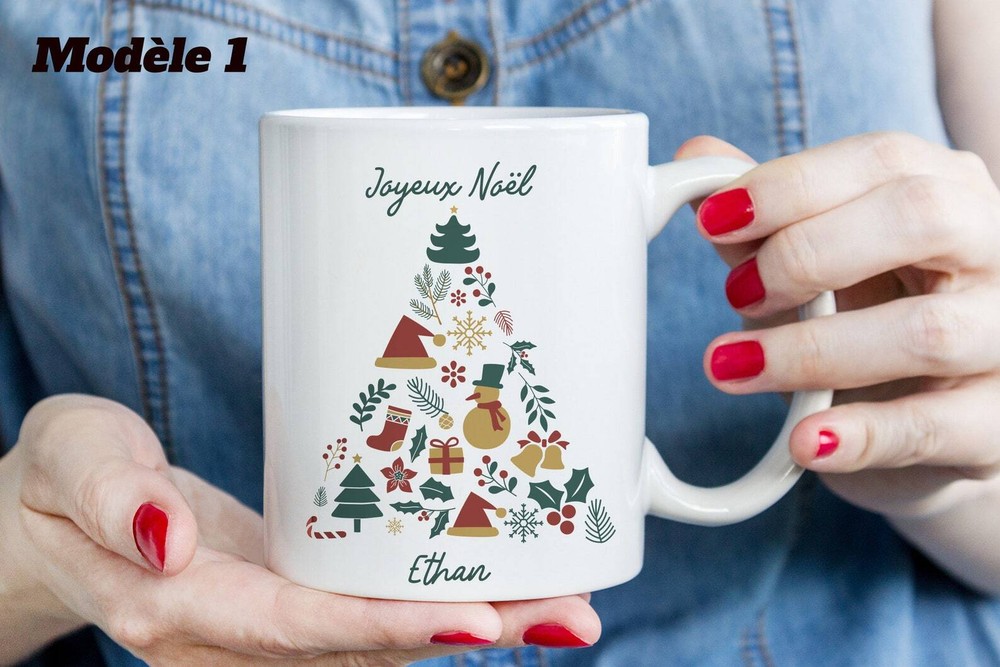 Personalized Christmas Mug Christmas Gift Mistress Atsem Nanny Master Speech