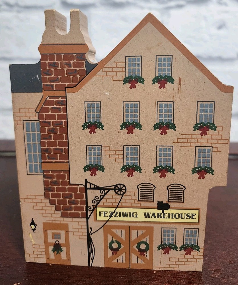 The Cat's Meow Dickens Christmas Carol Series Fezziwig's Warehouse