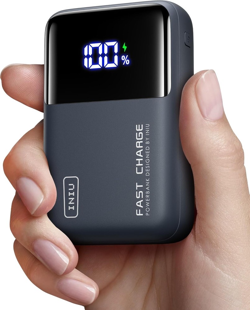 25K Fast-Charge Power Bank in Blue for Students & Travelers