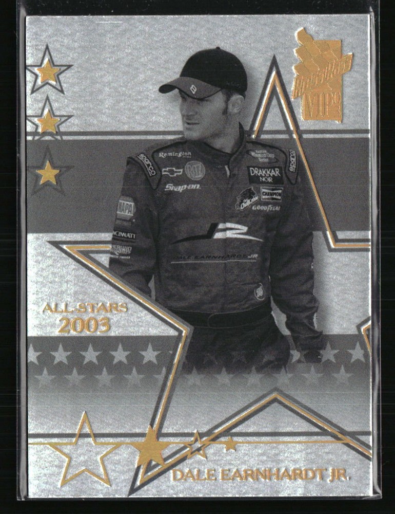 Dale Earnhardt Jr. 2003 Press Pass VIP All Stars #X31 Racing Card
