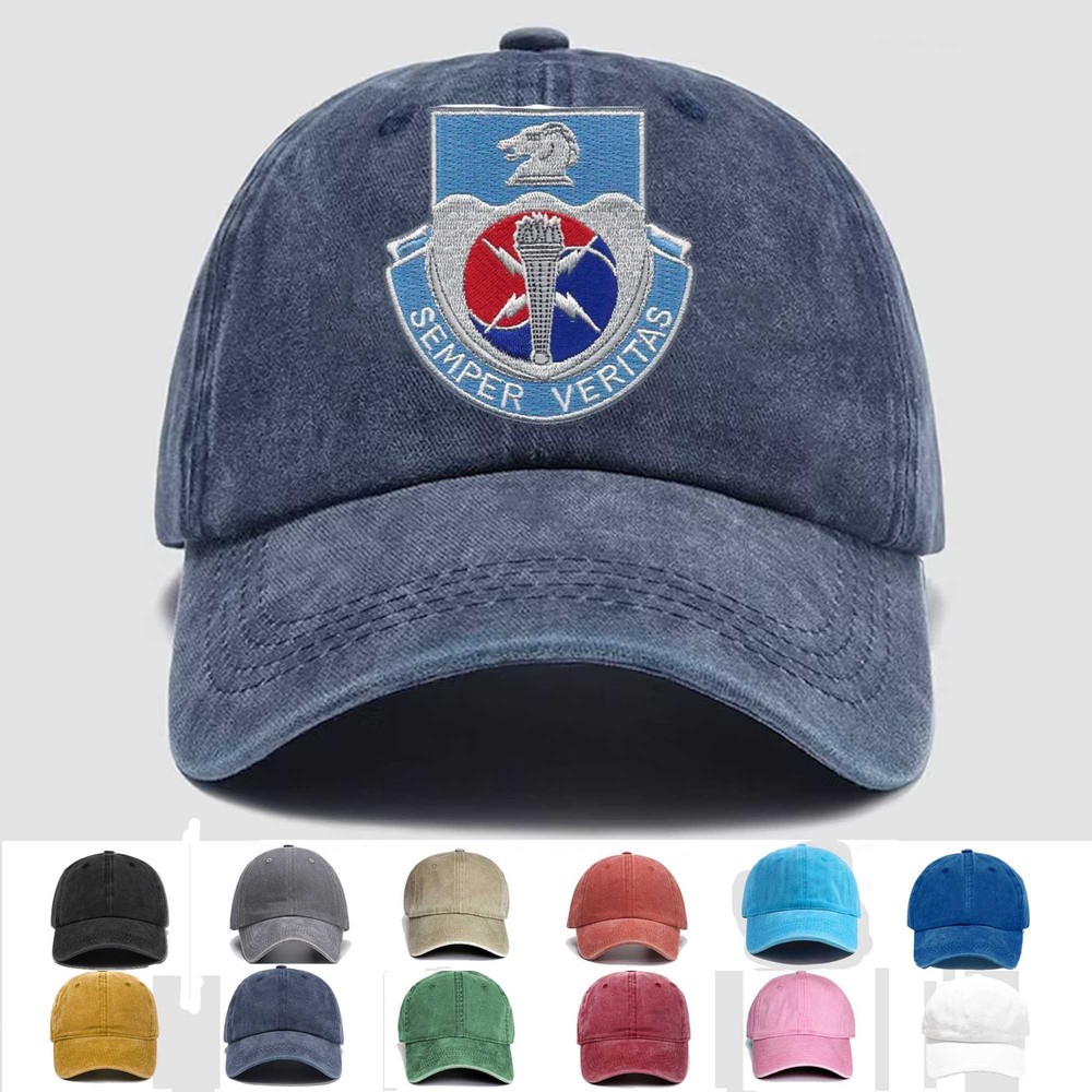 Custom Embroidered Hat 312nd Military Intelligence Battalion, Veteran Cap, Gift