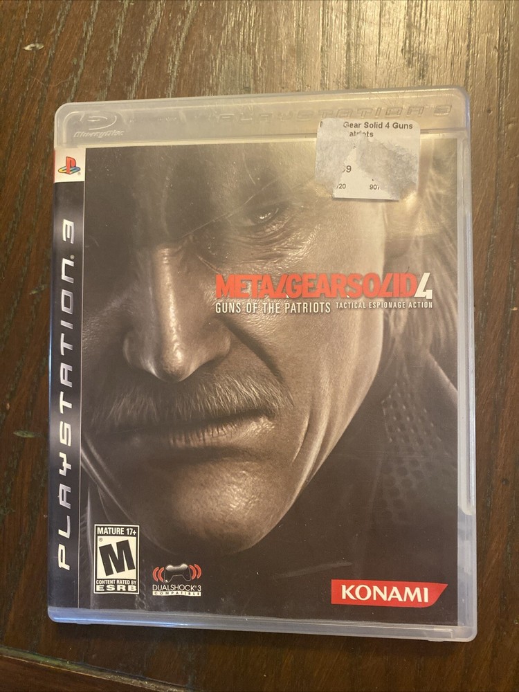 Metal Gear Solid 4 Guns of the Patriots PS3 Game