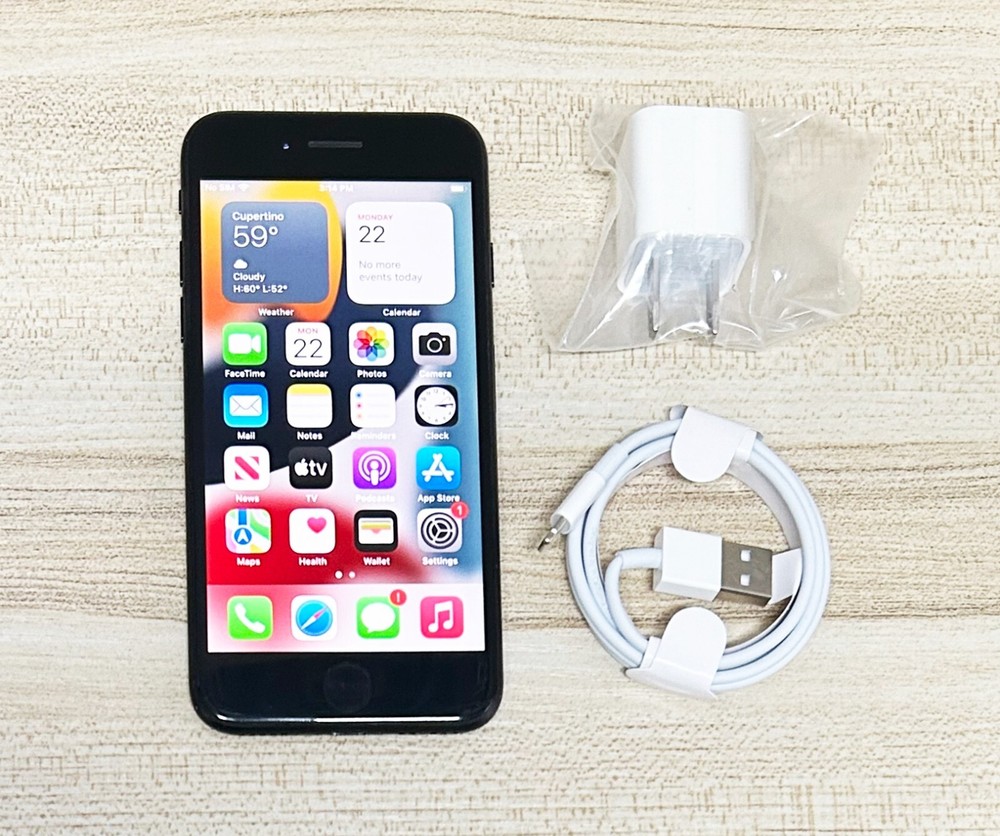 Apple iPhone 7 - 128GB - Black (Unlocked) A1778 (GSM) Smartphone Good Condition