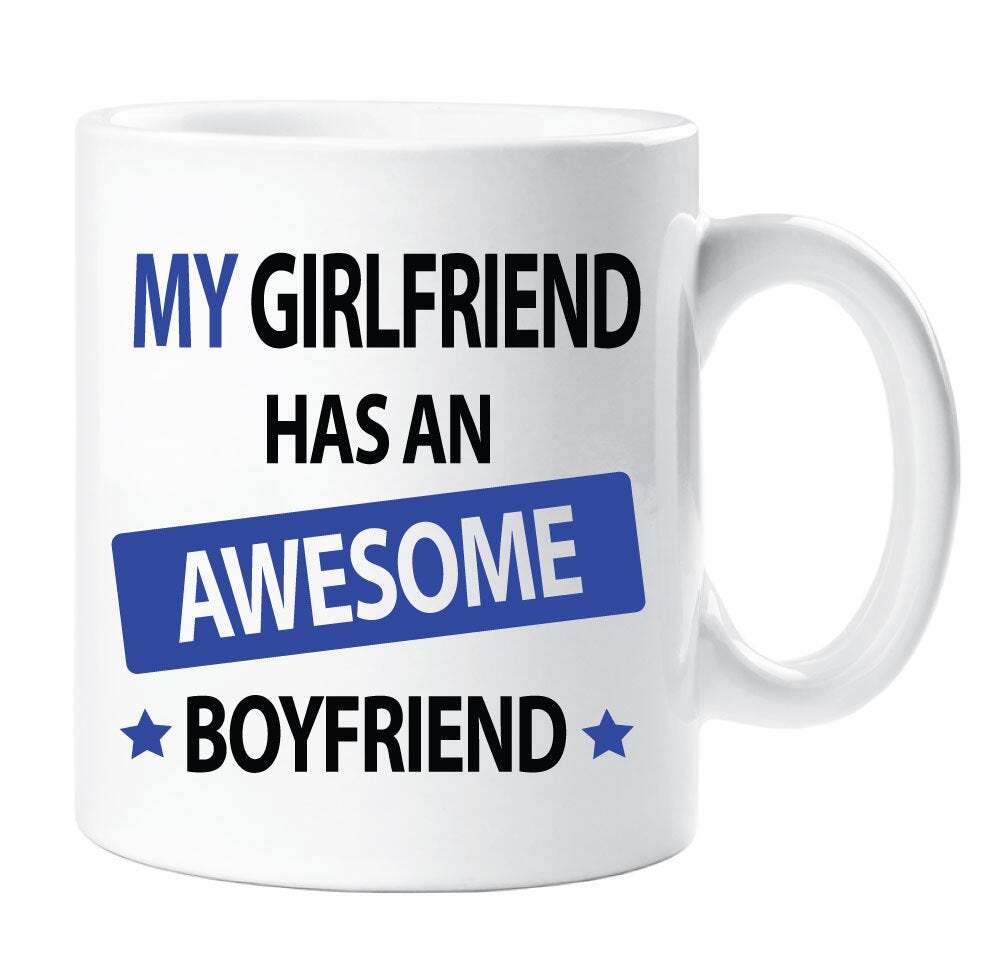 Awesome Boyfriend Mug Gift for Girlfriend