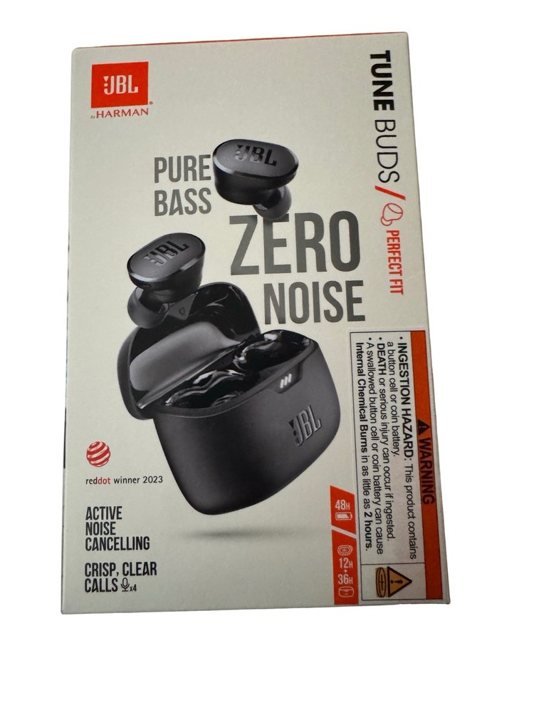 JBL Tune Flex True Wireless In-Ear Earbuds in Sleek Black Design