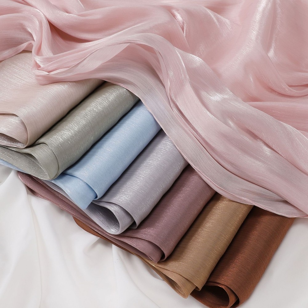 Summer Long Plain Hijab Scarf for Women – Head Wrap Shawl Turban Stole  