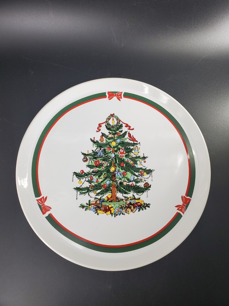 Topco Ribbons & Tree Stoneware 11