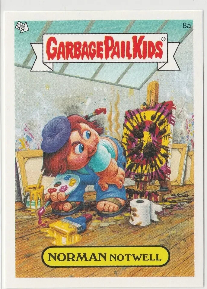 Norman Notwell Garbage Pail Kids GPK 2006 ANS5 Series 5 #8a