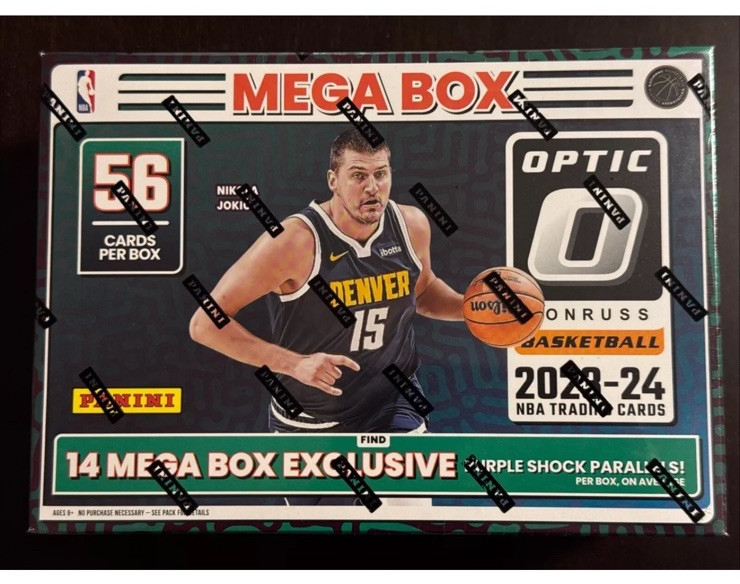 2023-24 Panini Donruss Optic NBA Mega Box Target Purple Shock Exclusive