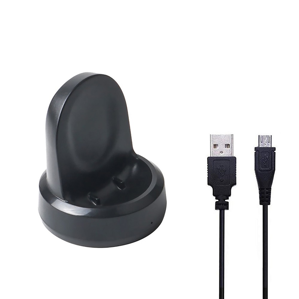 Wireless Charger Dock Holder With Cable For Galaxy Smart Watch Gear S2 S3 R800 D