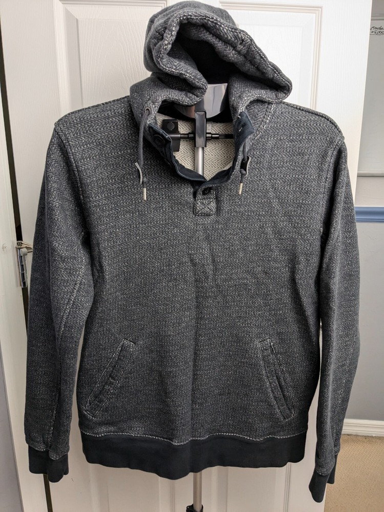 Nike Sportswear Heavyweight Pullover Hoodie, Gray, Size Large, 100% Cotton