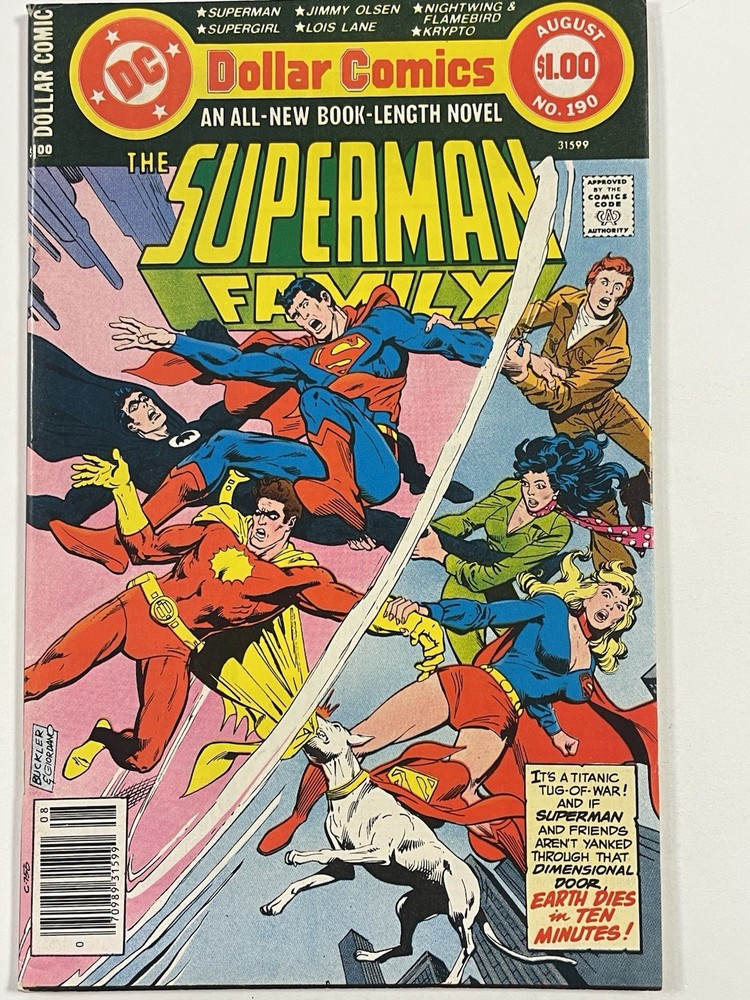 Superman Family #190 DC Comics 1978 Vintage Issue