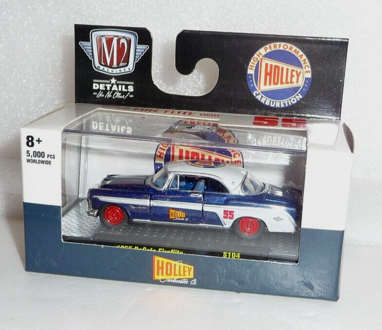M2 Machines Holley 1955 DeSoto Firelite 1:64 Diecast