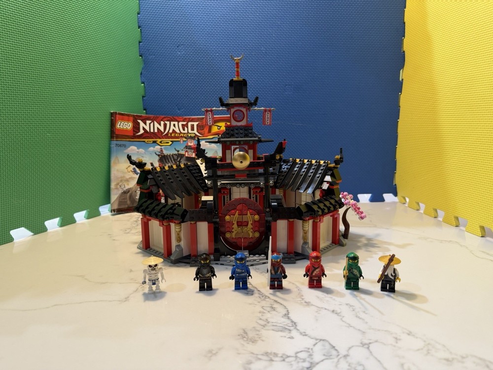 Lego Ninjago Monastery of Spinjitzu 70670 (Read description)